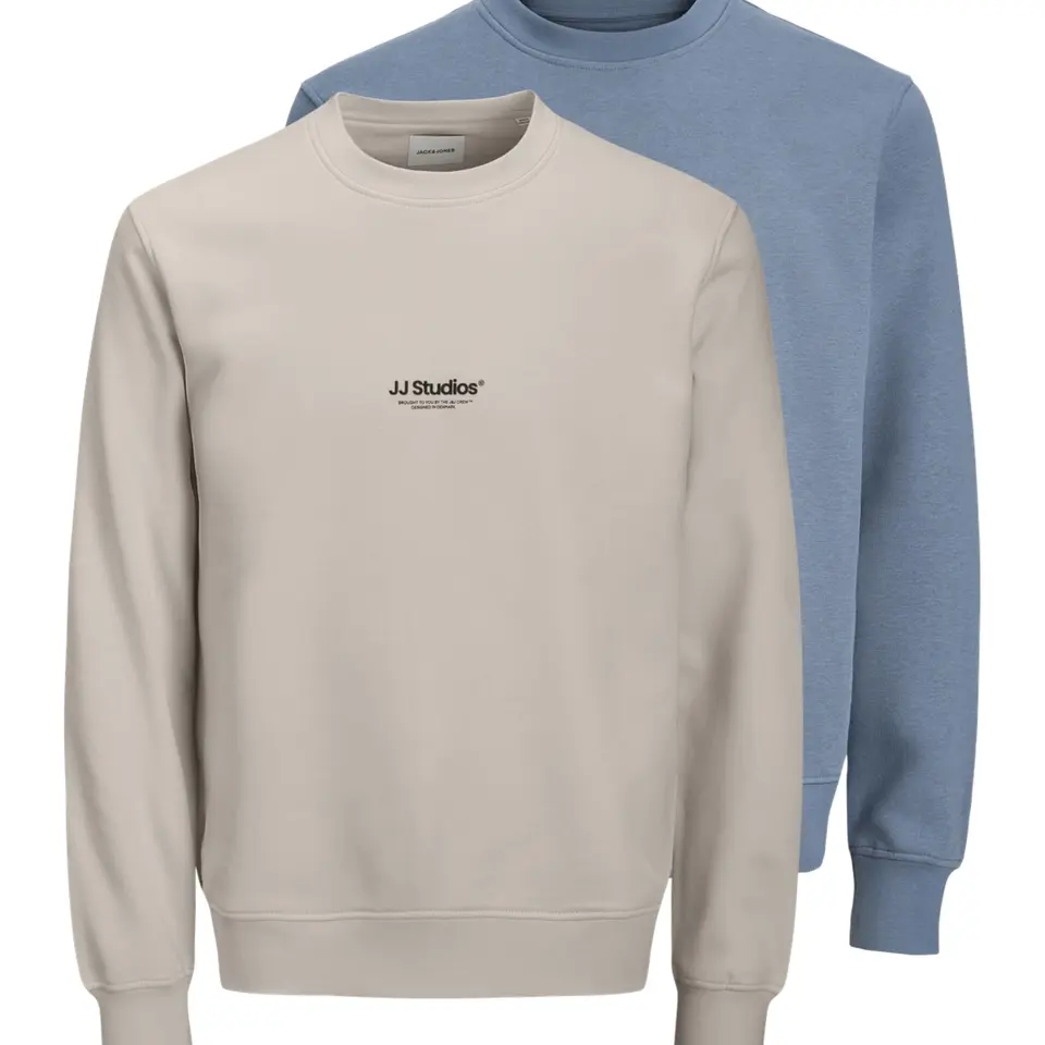 JACK & JONES Jjesoho Sweat Crew Neck 2Pk Mp