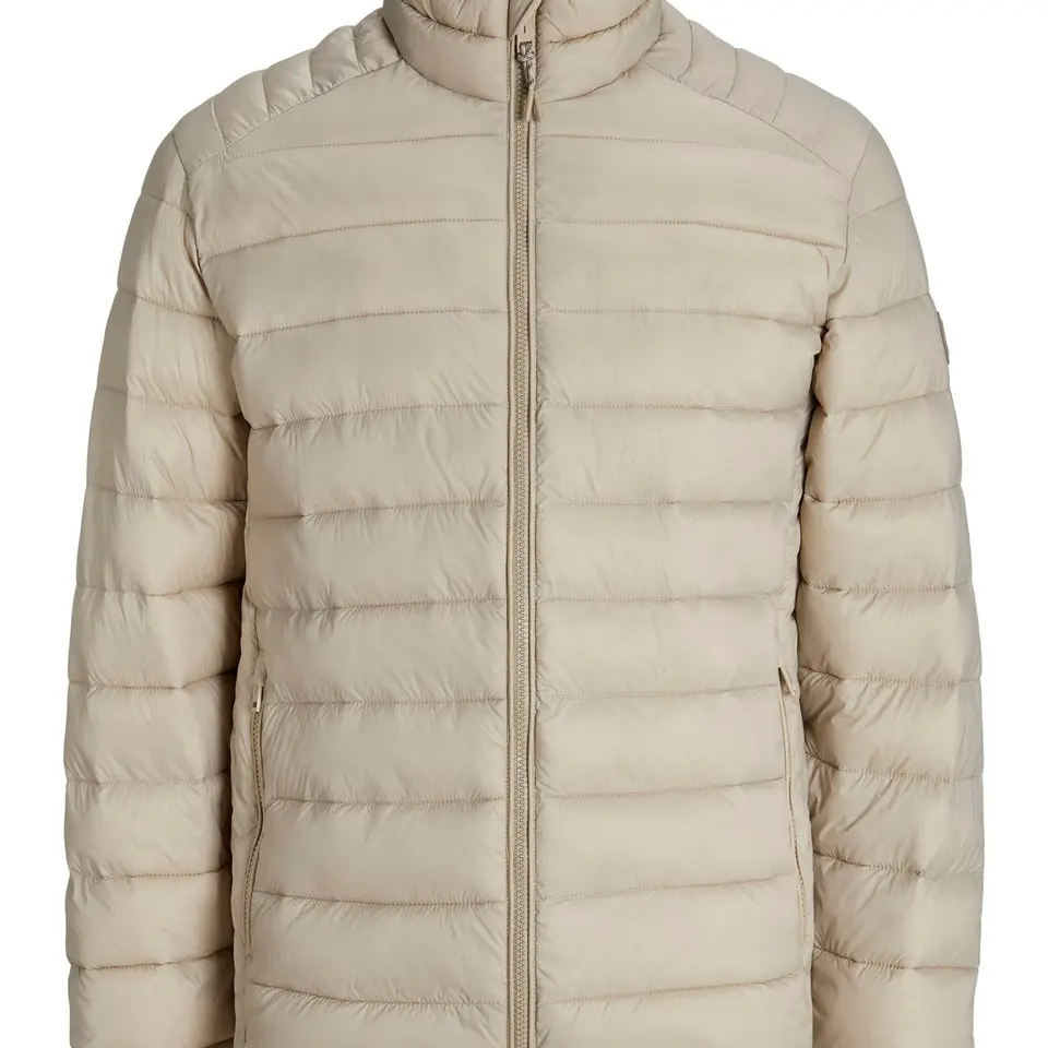 JACK & JONES Herren Jjebradley Light Puffer Collar Noos, Crockery, s
