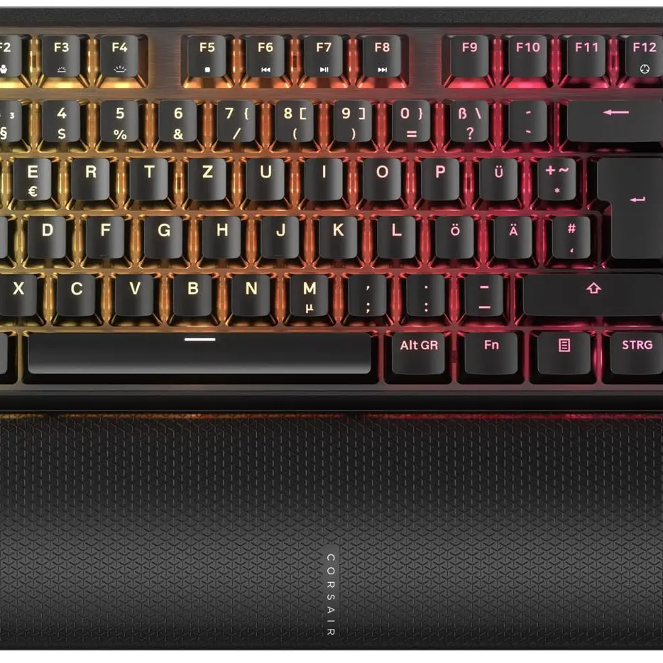 Corsair K70 PRO TKL RGB Gaming-Tastatur – Schwarz