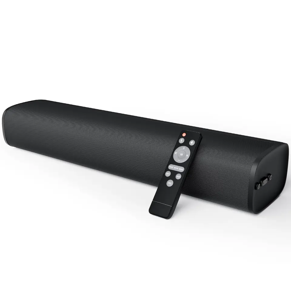 Yinet-EU Soundbar für Fernseher, 56-W-Lautsprecher mit Bluetooth 5.3/ARC/optischem Anschluss/AUX, wandmontierbar, Heimkino-Surround-System, kompakte Soundbar für TV/PC/Gaming