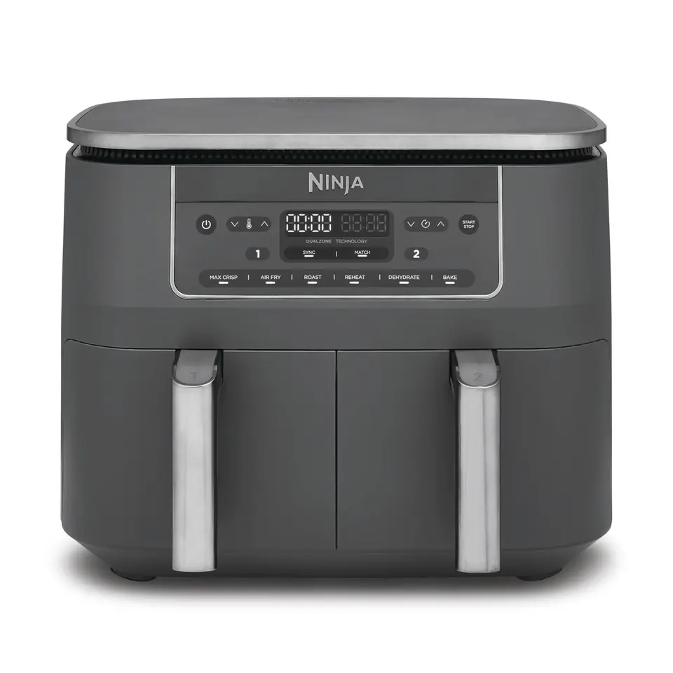 Ninja Dual Zone Digital Air Fryer mit 2 Schubladen, 6-in-1, 7,6L