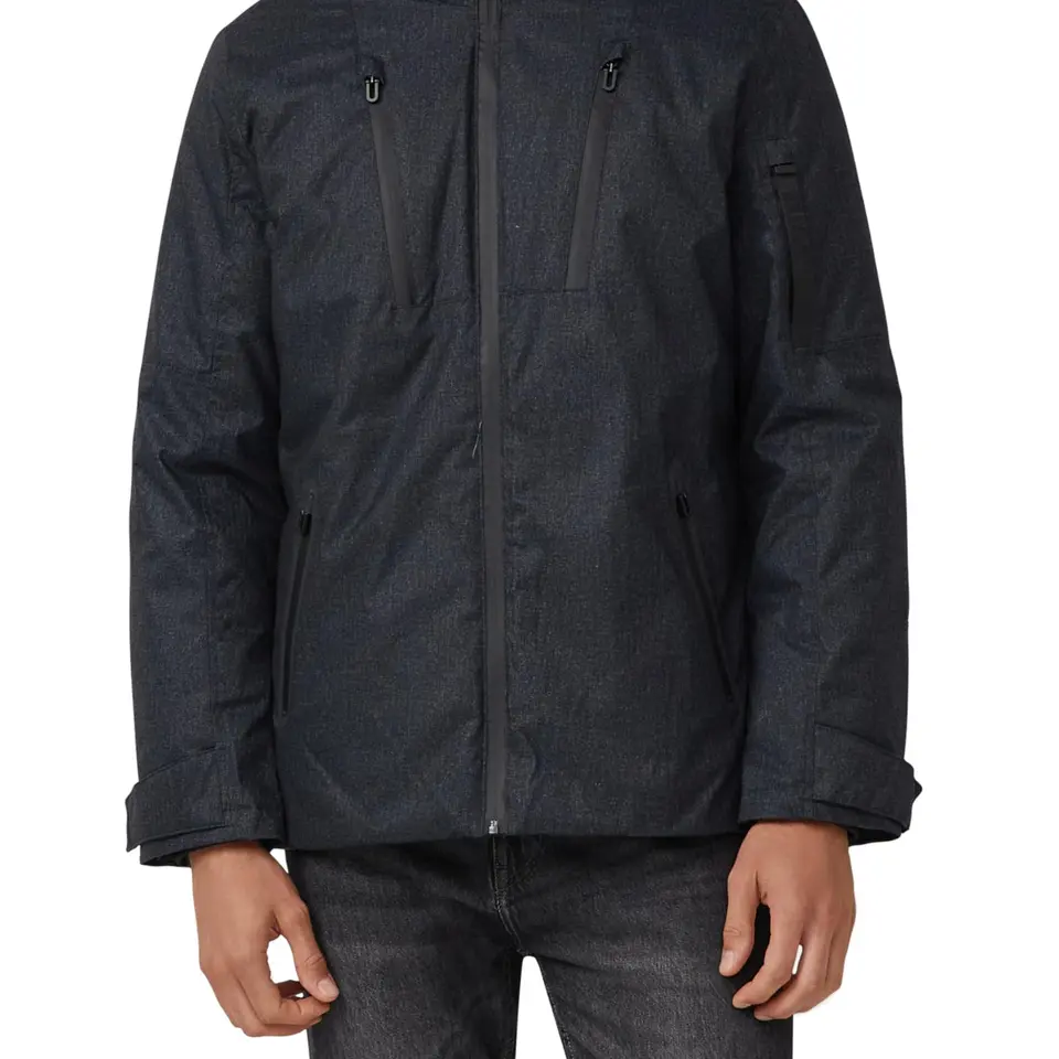 s.Oliver wattierte Jacke mit Kapuze und Zip-Details