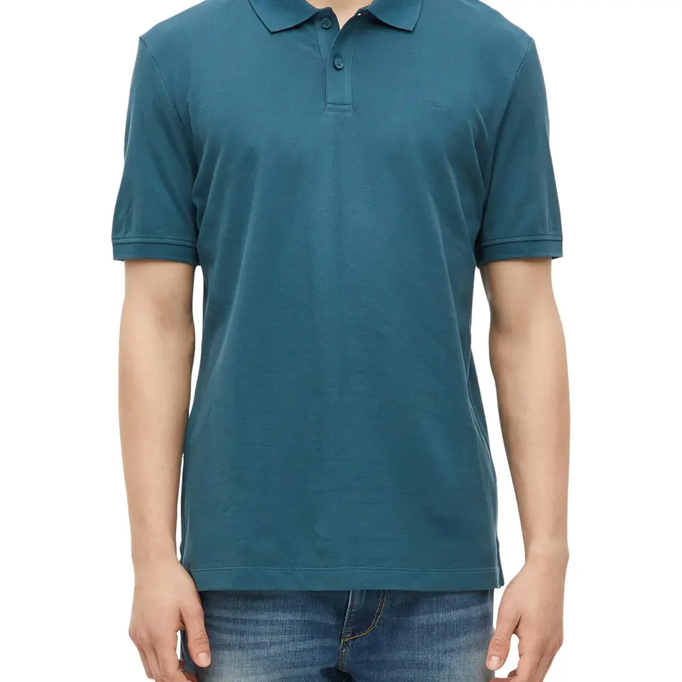 s.Oliver Poloshirt aus Baumwollpiqué