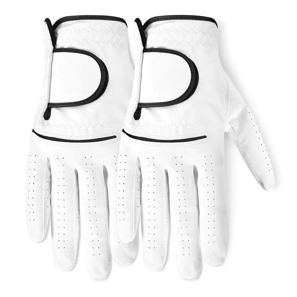 Amazon Basics Golfhandschuhe für Linkshänder, M/L, 2er-Pack