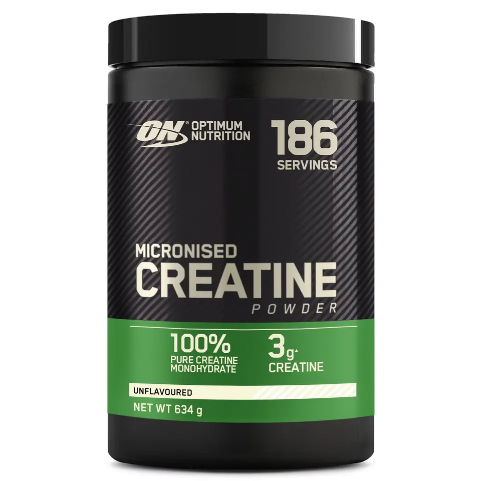 Optimum Nutrition Mikronisiertes Kreatin Pulver, neutral, 634g, 186 Portionen