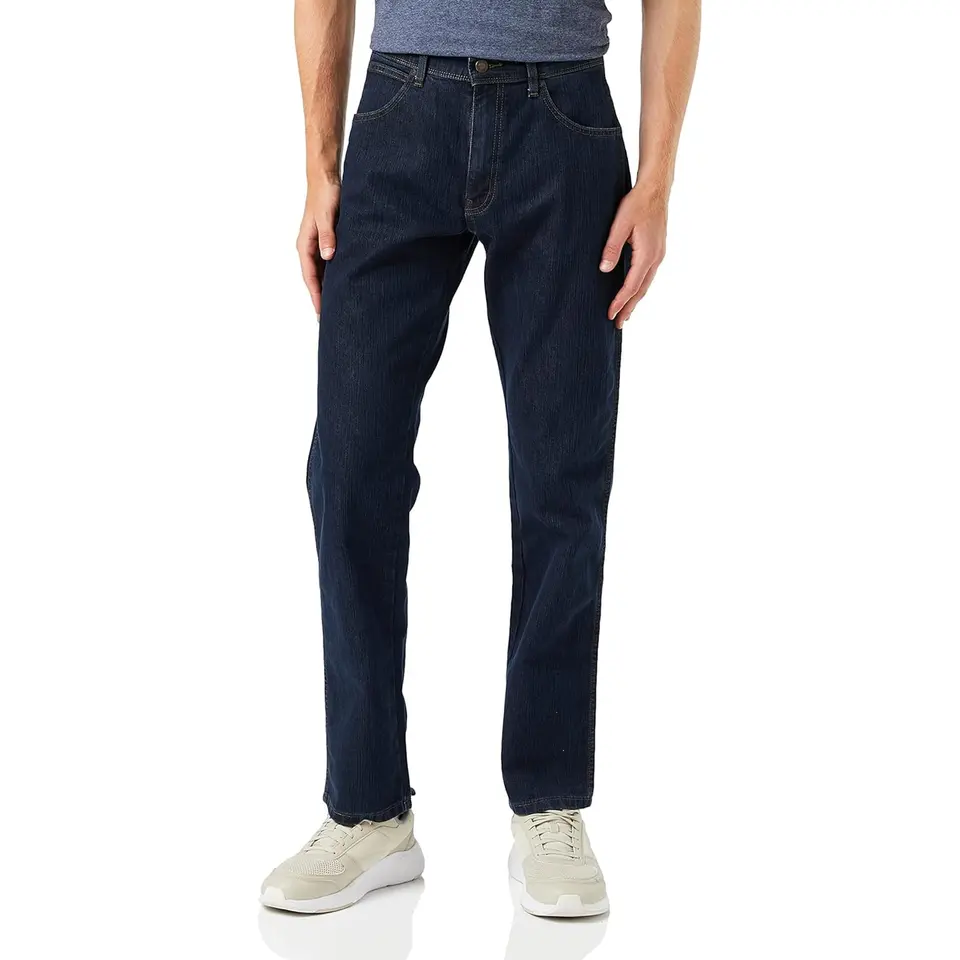 Wrangler Herren Durables Regular Fit Jeans, Darkstone Blue, 44W / 32L