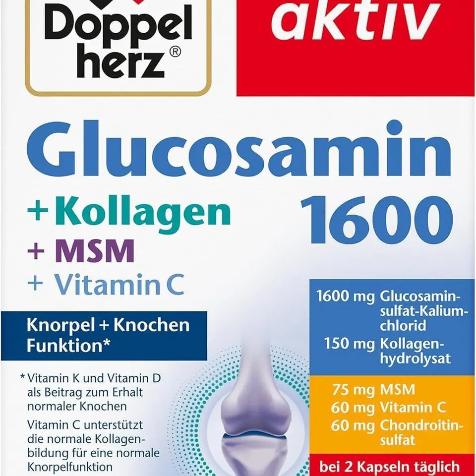 Doppelherz Glucosamin 1600 + Kollagen + MSM + Vitamin C