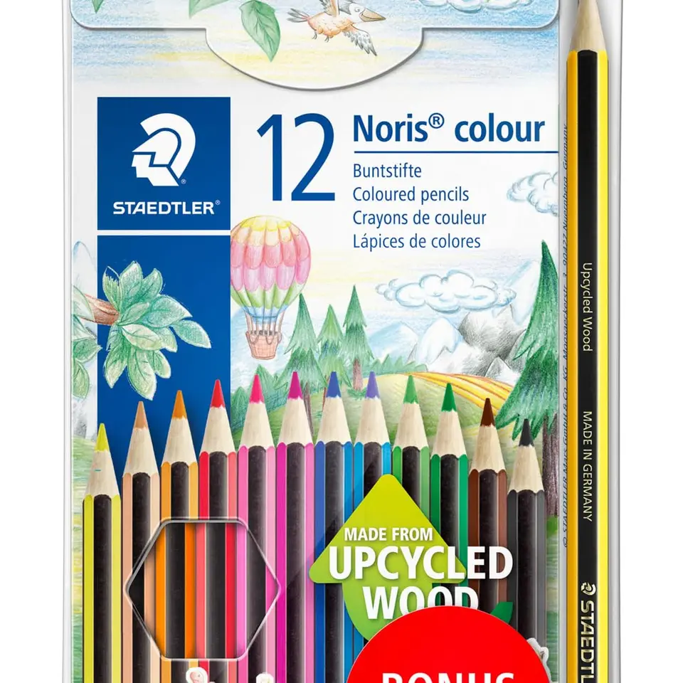 STAEDTLER Noris colour 185 Buntstifte – 12 Farben