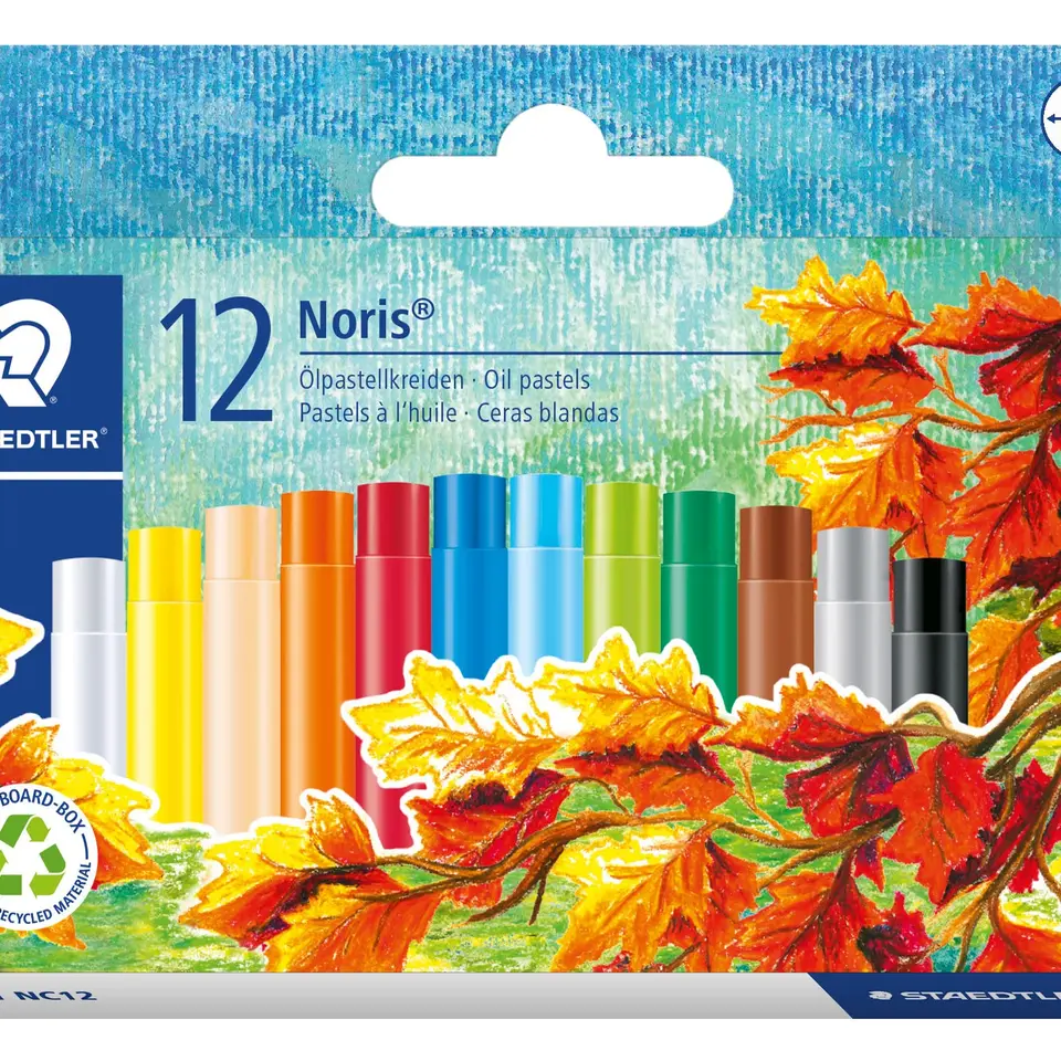 STAEDTLER 241 NC12 Ölpastellkreide Noris Club, 12 Stück