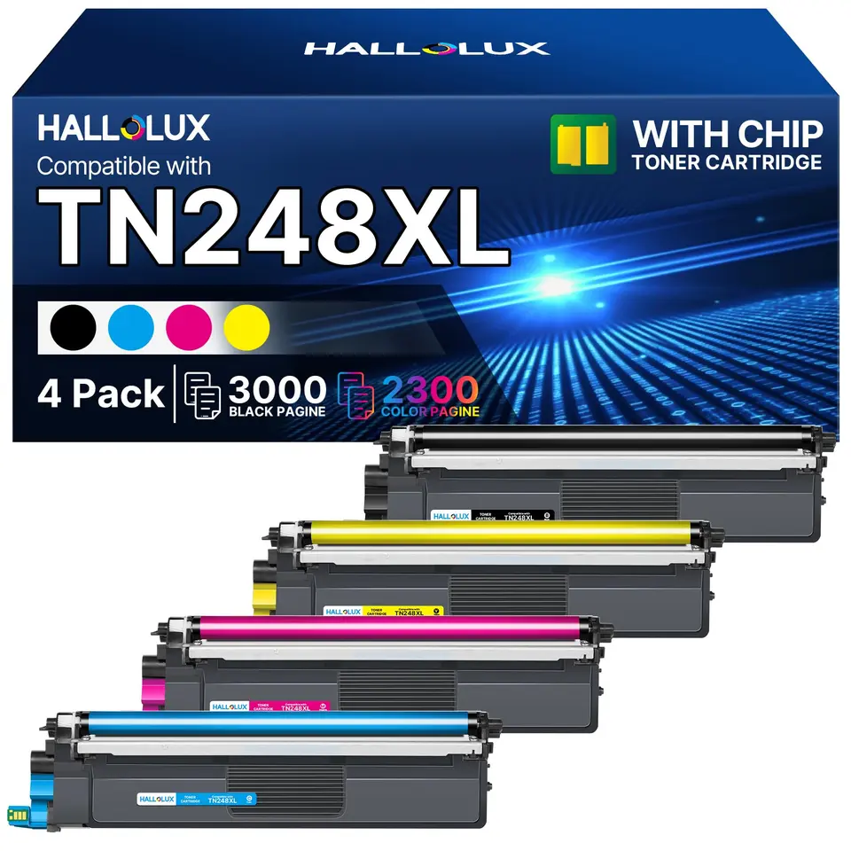 TN248 XL Toner Ersatz für Brother MFC-L3760CDW, MFC-L3740CDW & DCP-L3560CDW
