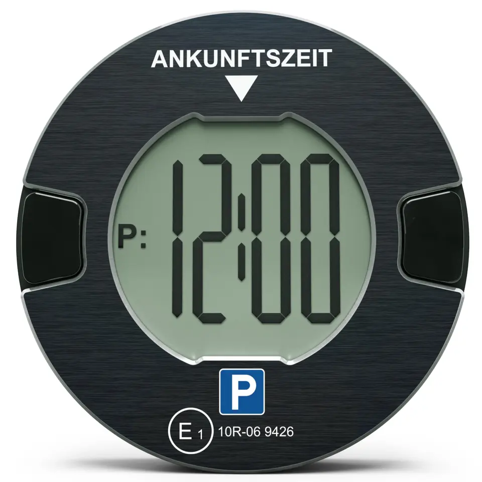 OOONO P-DISC NO1 - Elektronische Parkscheibe mit Zulassung fürs Auto
