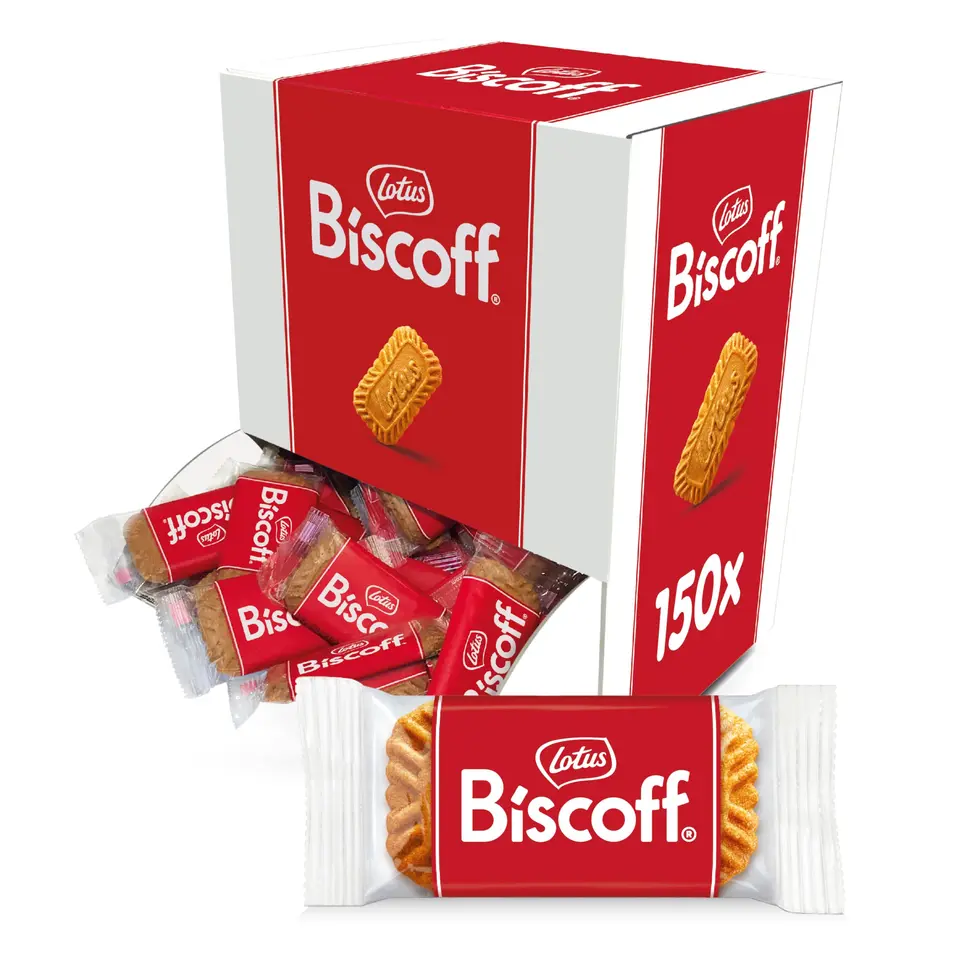 Lotus Biscoff Karamellisierte Kekse | 150 Stück, 938g