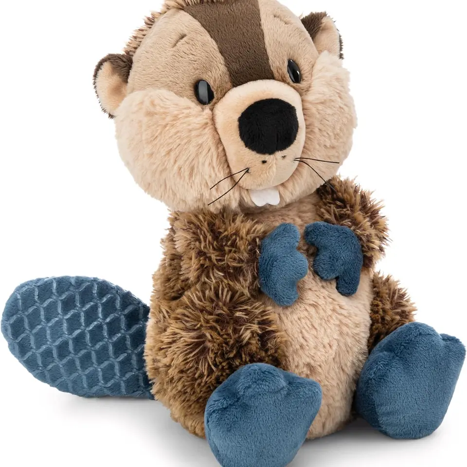 NICI Kuscheltier Biber Harry 45cm - Weiches Plüschtier zum Kuscheln & Spielen - Tolle Geschenkidee