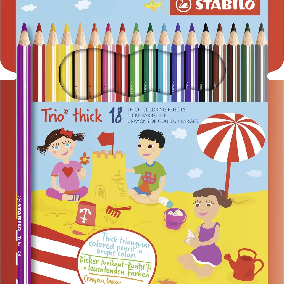 STABILO Dreikant-Buntstift Trio