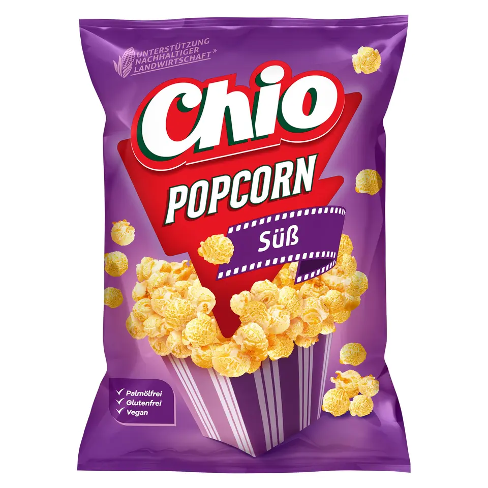 Chio Popcorn süß, 12er Pack (12 × 120 g)