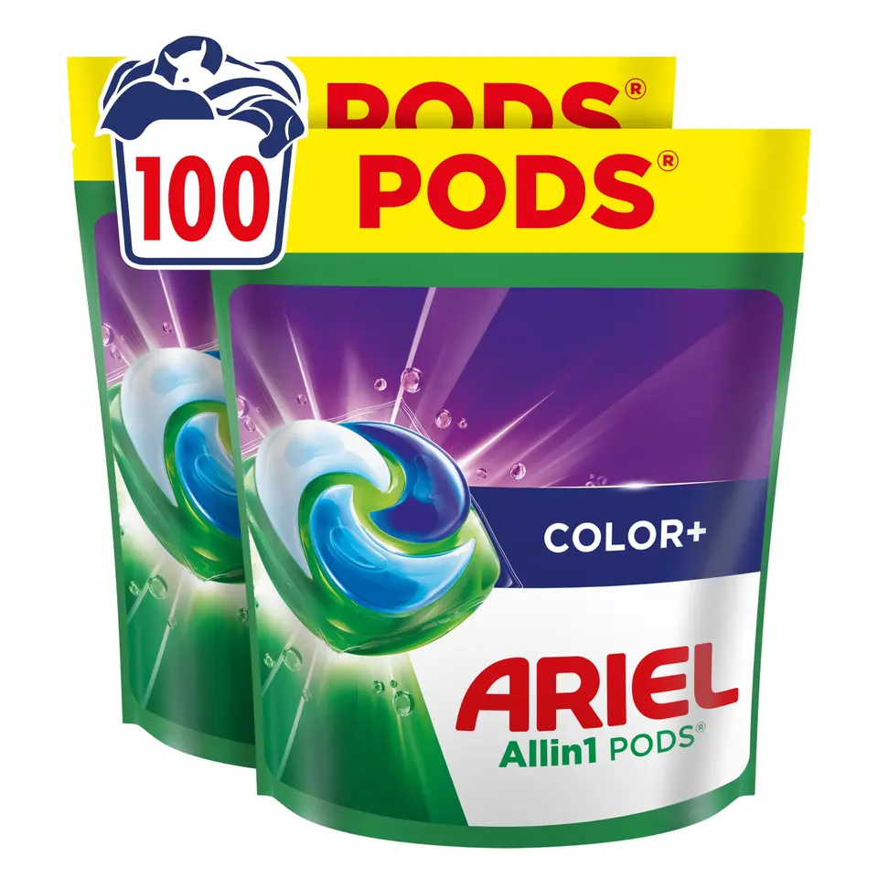 Ariel Pods Color+ Waschmittel für 100 Wäschen