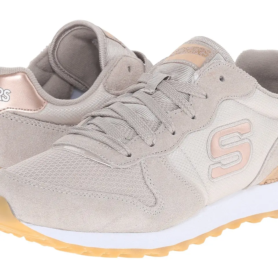 Skechers Damen Side Street Sneaker, Grau, 36 EU