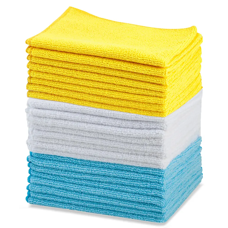 Amazon Basics Mikrofaser Reinigungstücher - 24 Stück, 40.5 x 30.5 cm