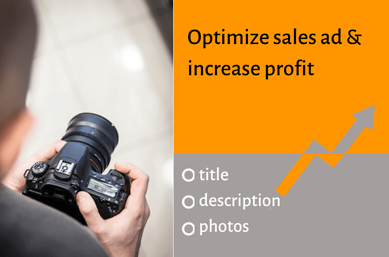 Optimize sales ad and increase reselling profit