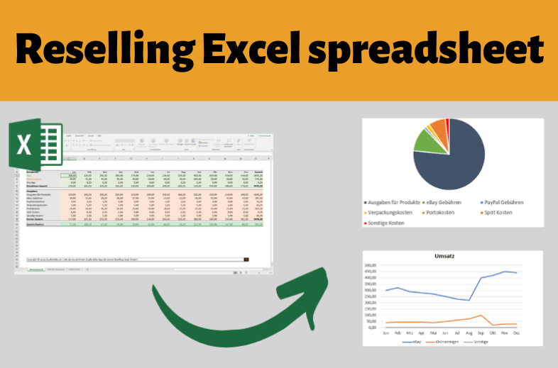 Reselling Excel spreadsheet