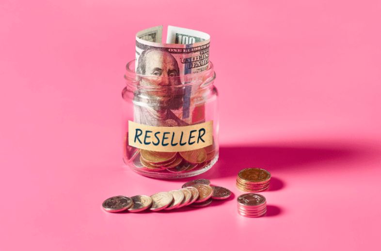 reseller definition: buying at a lesser price and selling at a higher price